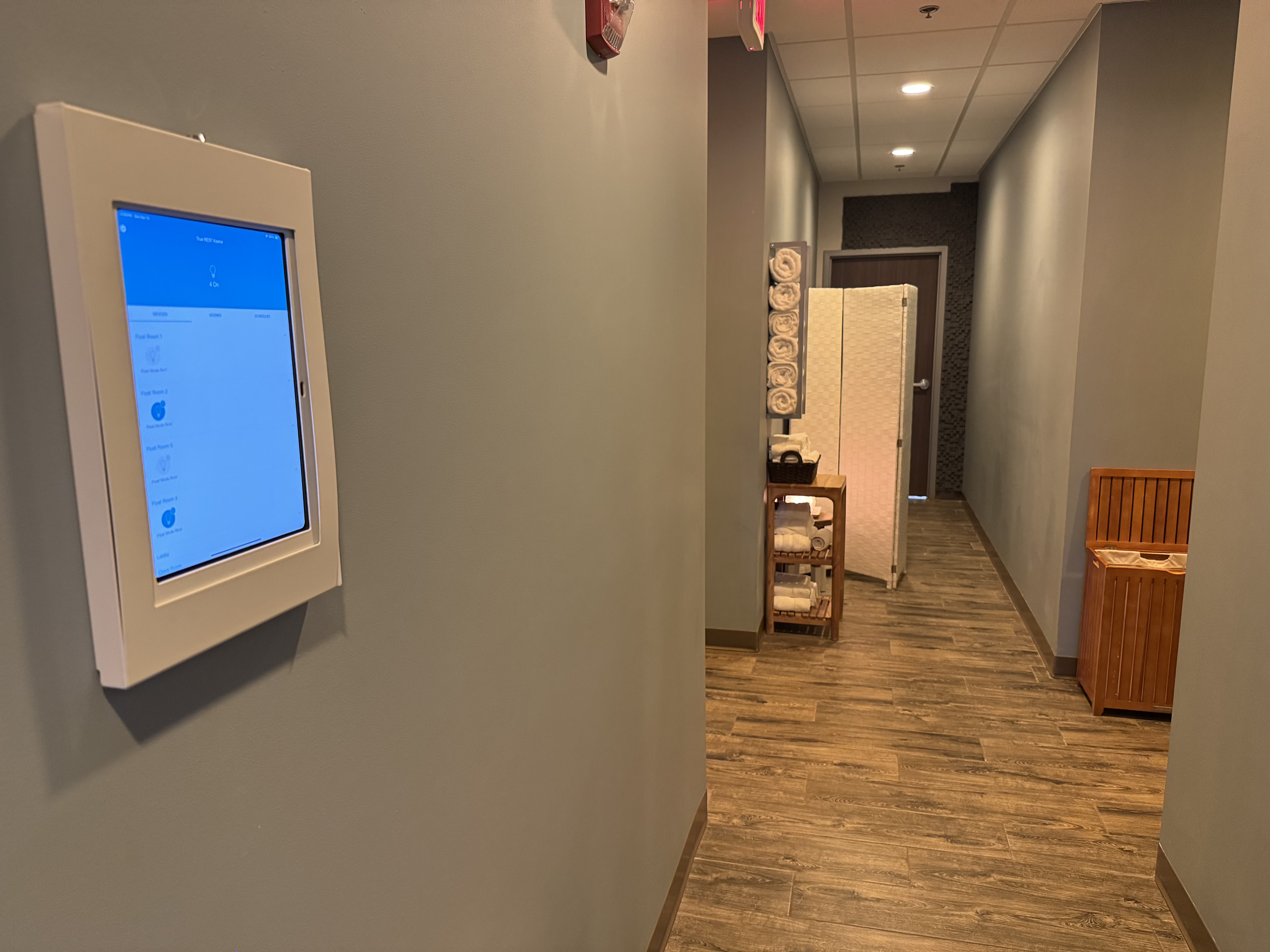 Float Room Management Kiosk