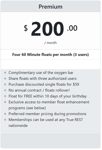 Premium Membership
